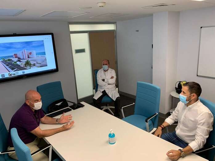 El alcalde de Telde conoce el proyecto que ICOT plantea desarrollar en el municipio/TA.